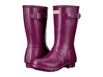 Hunter Original Short Rain Boots (violet) Women's Rain Boots