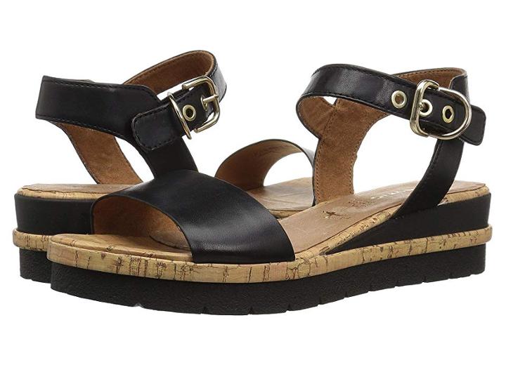 Tamaris Eda 1-1-28222-20 (black) Women's Sling Back Shoes