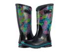 Bogs Berkley Footprints (black Multi) Women's Rain Boots
