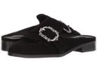 The Kooples Suede Leather With Fringes (black) Women's Flat Shoes