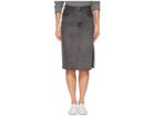 Levi's(r) Premium Premium Side Slit Skirt (satellite Black) Women's Skirt