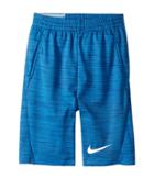 Nike Kids 8 Basketball Short (little Kids/big Kids) (binary Blue/light Photo Blue/black/white) Boy's Shorts