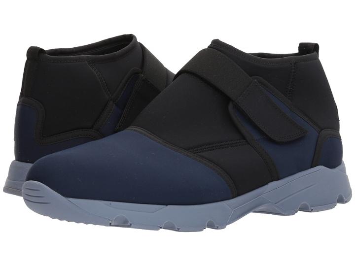 Marni High Top Neoprene Sneaker (navy) Men's Shoes