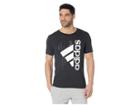 Adidas Badge Of Sport Flip Tee (black) Men's T Shirt