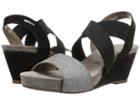 Mephisto Barbara (black Bucksoft/silver) Women's Sandals