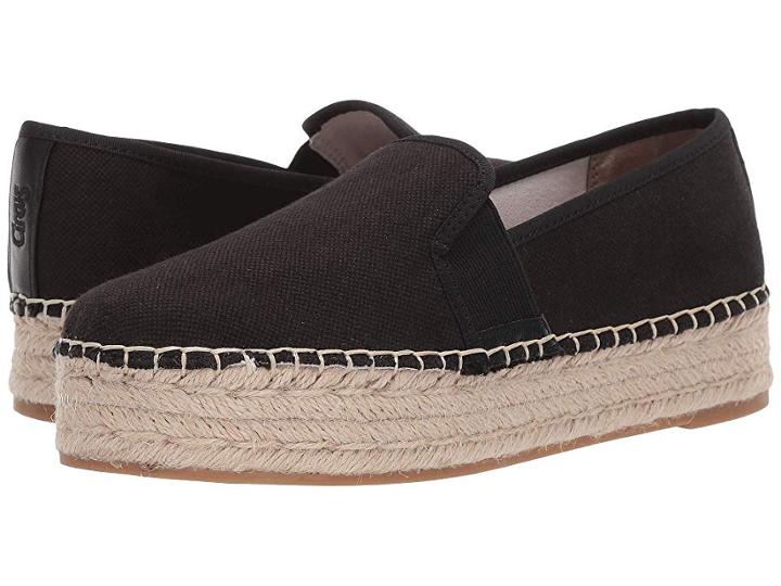 Circus By Sam Edelman Christina (black Two-tone Heavy Canvas) Women's Shoes