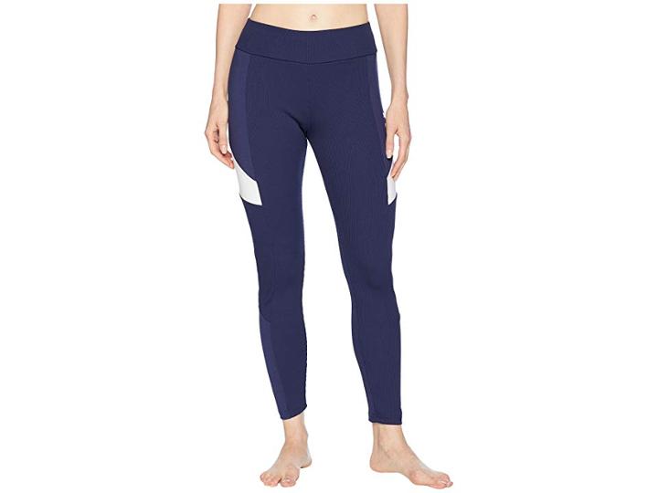 Puma Retro Rib Leggings (peacoat) Women's Casual Pants