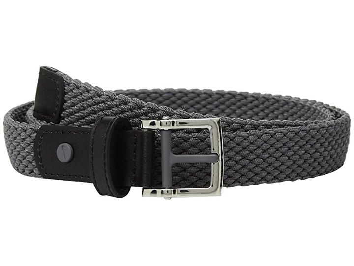Nike Stretch Woven (dark Grey) Women's Belts