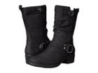 Hush Puppies Emelee Overton (black Leather) Women's Boots