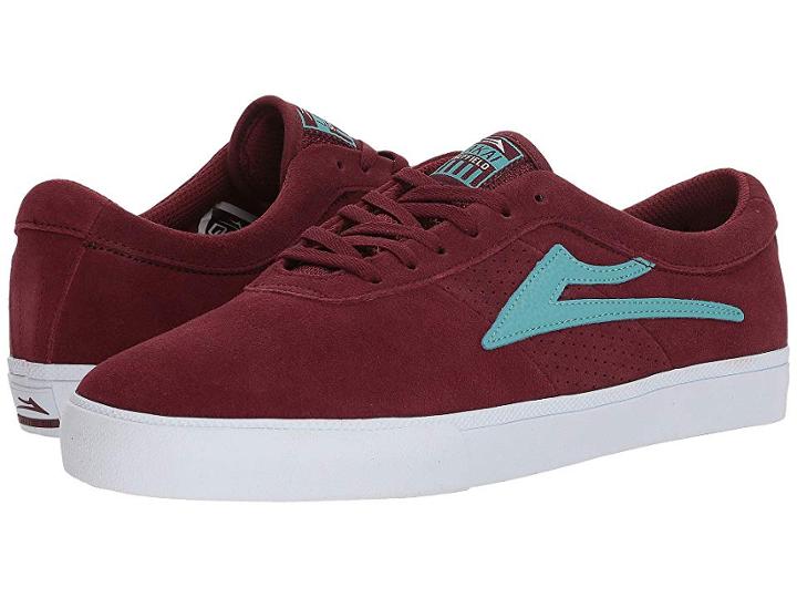 Lakai Sheffield (burgundy Suede) Men's Shoes