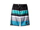 Quiksilver Kids Eye Scallop 18 Boardshorts (big Kids) (typhoon) Boy's Swimwear