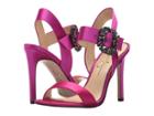 Jessica Simpson Bindy (passion Pink Crystal Satin) Women's Shoes