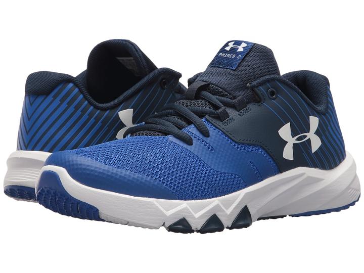 Under Armour Kids Ua Bgs Primed 2 (big Kid) (team Royal/academy/white) Boys Shoes