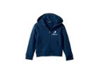 The North Face Kids Logowear Full Zip Hoodie (little Kids/big Kids) (blue Wing Teal) Girl's Sweatshirt