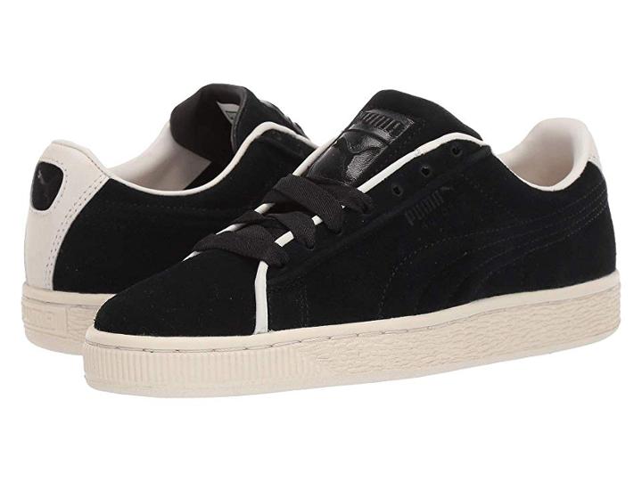 Puma Suede Classic Raised Formstripe (puma Black/whisper White) Shoes