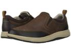 Clarks Shoda Race Ii (brown Waterproof Leather) Men's Shoes