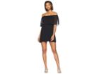 Bb Dakota Manic Pixie Dream Off The Shoulder Dress (black) Women's Dress