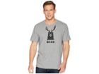 Life Is Good Bear + Deer = Beer Smooth Tee (heather Gray) Men's T Shirt