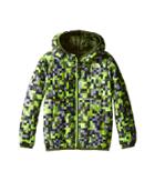 The North Face Kids Reversible Thermoball Hoodie (toddler) (safety Green Pixel Print (prior Season)) Kid's Sweatshirt