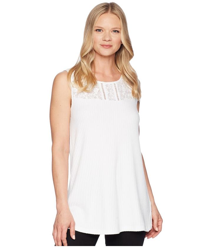 Aventura Clothing Carina Tank Top (white) Women's Sleeveless