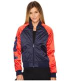 Fila Petra Quilted Jacket (navy/red/white) Women's Coat