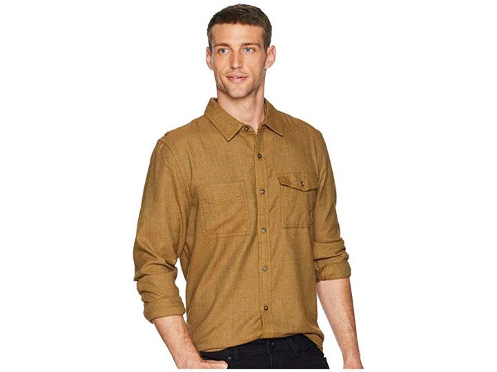 Toad&co Alverstone Long Sleeve Shirt (rustic Olive) Men's Clothing