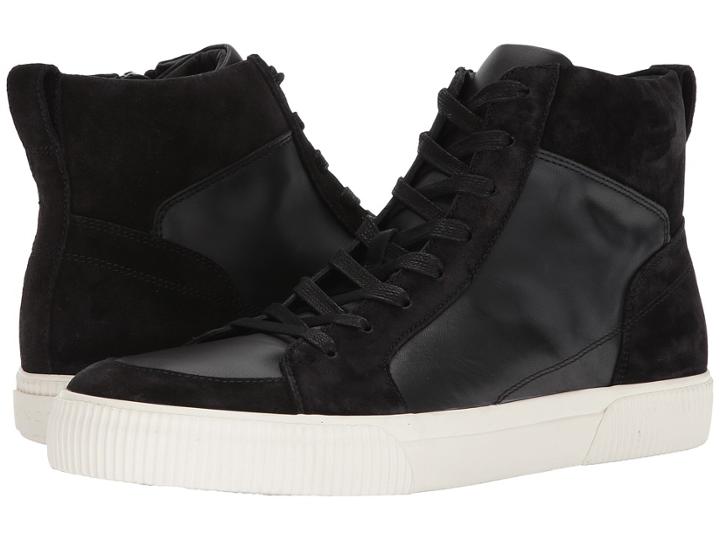 Vince Kameron (black Maddox Leather/sport Suede) Men's Shoes