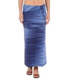 The North Face Empower Maxi Skirt (patriot Blue Scratchy Print (prior Season)) Women's Skirt