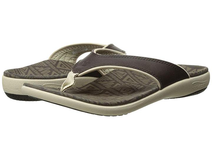 Spenco Yumi Tribal Elite (coffee Bean) Women's Sandals