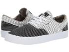 Supra Cobalt (black/white Stripe/white) Men's Skate Shoes