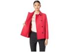 Paul Smith Short Peacoat (fuchsia) Women's Coat