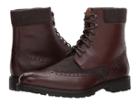 Massimo Matteo Mix Media Wing Boot (chocolate) Men's Dress Pull-on Boots