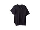 Kenneth Cole Reaction 3-pack Classic Fit Crew Neck Tee (black/black/black) Men's T Shirt