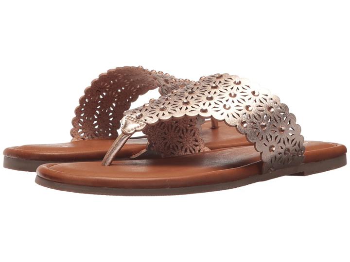 Yellow Box Tessie (rose Gold) Women's Sandals