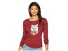 Columbia Little Foxytm Long Sleeve Tee (garnet Red Heather) Women's Long Sleeve Pullover