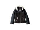 Obermeyer Kids Polonaise Hybrid Jacket (toddler/little Kids/big Kids) (black) Girl's Coat