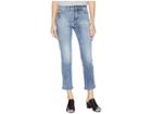 Lauren Ralph Lauren Premier Straight Ankle Jeans (light Authentic Wash) Women's Jeans