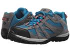 Columbia Kids Redmond (little Kid/big Kid) (static Blue/heatwave) Boys Shoes