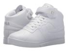 Fila Vulc 13 Mid Plus (white/metallic Silver/white) Men's Shoes