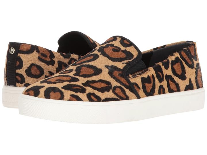 Sam Edelman Elton (new Nude Leopard Dotted Brahma Hair) Women's Shoes