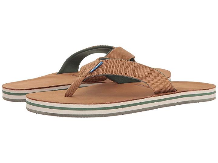 Hari Mari Scouts (tan/forest Green) Men's Sandals