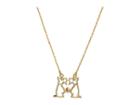 Kate Spade New York Celestial Charm Gemini Necklace (clear/gold) Necklace