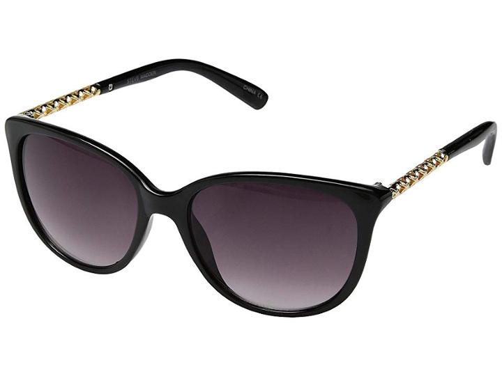 Steve Madden Victoria (black/smoke Gradient Lens) Fashion Sunglasses