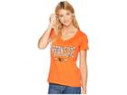 Champion College Oregon State Beavers University V-neck Tee (orange) Women's T Shirt