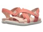 Ecco Damara Crisscross Sandal (rose Dust/coral Cow Nubuck) Women's Sandals