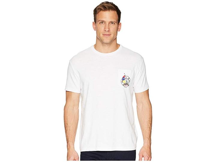 Polo Ralph Lauren Cp-93 Short Sleeve T-shirt (deckwash White) Men's T Shirt