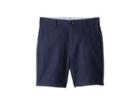 Janie And Jack Linen Flat Front Shorts (toddler/little Kids/big Kids) (navy) Boy's Shorts