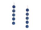 Chan Luu 5 Tier Raffia Pom Pom Earrings (flintstone) Earring