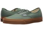 Vans Authentictm (duck Green/gum) Skate Shoes