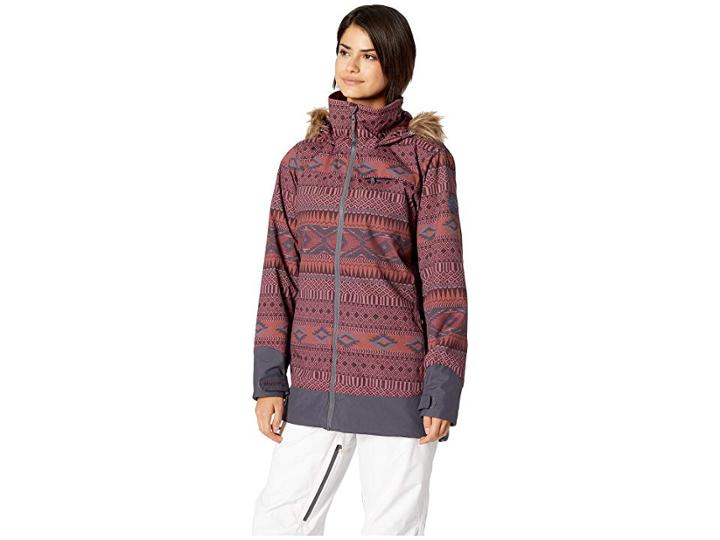 Burton Lelah Jacket (port Royal Freya Weave/trocadero) Women's Coat